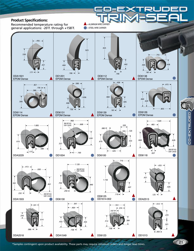 TrimLok Catalog Edge Trim, Rubber Seal Products TrimLok